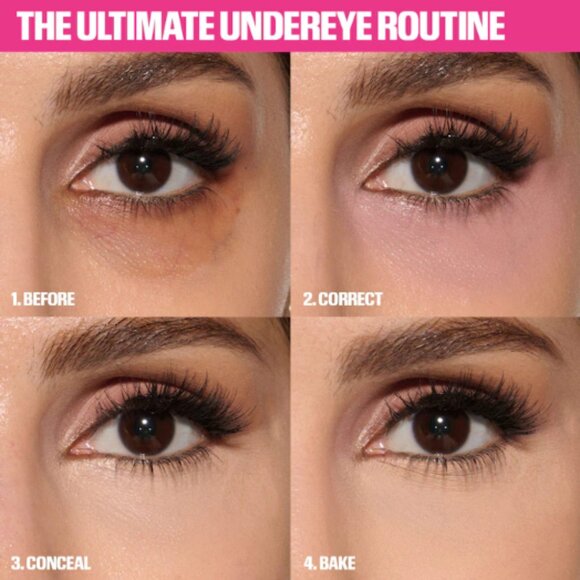 NIB Huda Beauty Easy Bake Loose Baking & Setting Powder Cherry Blossom Cake - Picture 15 of 16